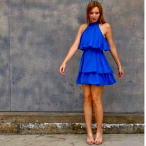 RYSE Gorgeous Blue Summer Dress